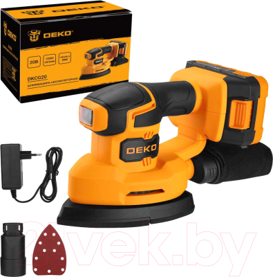 Дельтавидная шлифовальная машина Deko DKCG20 / 063-4023 - фото