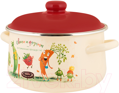 Кастрюля Appetite Веселые овощи 1с45я