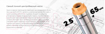 Скважинный насос Maxpump STS 1