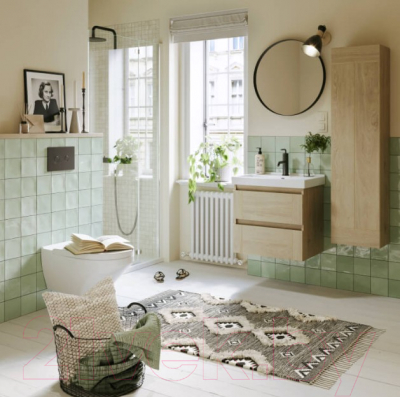 Тумба с умывальником Aqwella Astrid / AST0106DD (дуб давос)