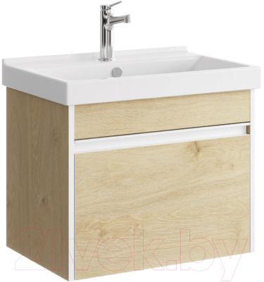Тумба с умывальником Aqwella Urban / URB0106DD (дуб давос) - фото