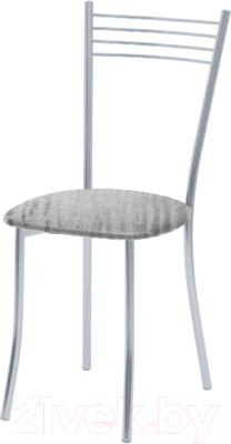 Стул Гальваник Хлоя (эмаль серебро ВВ 5/бенгал серый) - фото