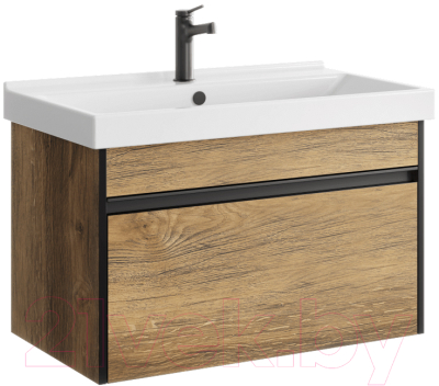 Тумба с умывальником Aqwella Urban / URB0108DB - фото