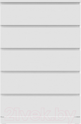 Комод Mebelain Varma 5 (белый)