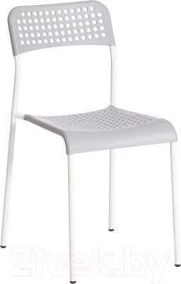 Стул Tetchair Adde C-049 (серый/белый) - фото