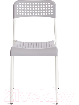 Стул Tetchair Adde C-049 (серый/белый)