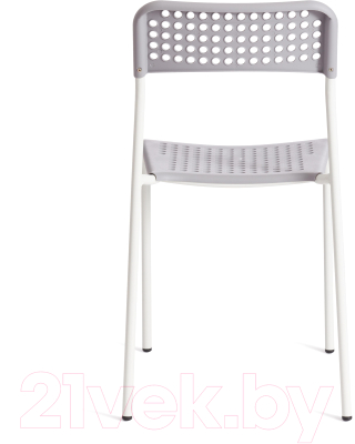 Стул Tetchair Adde C-049 (серый/белый)