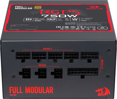 Блок питания для компьютера Redragon RGPS-750W