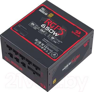 Блок питания для компьютера Redragon RGPS-650W