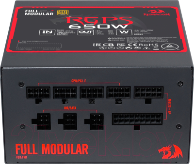 Блок питания для компьютера Redragon RGPS-650W