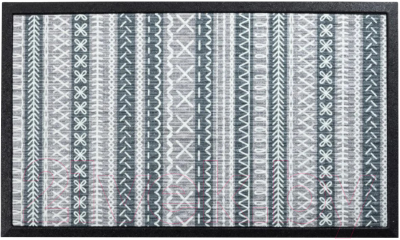 Коврик грязезащитный Multy Home Soft Step Lima Folk Stich 45x75 / EU5000357 - фото