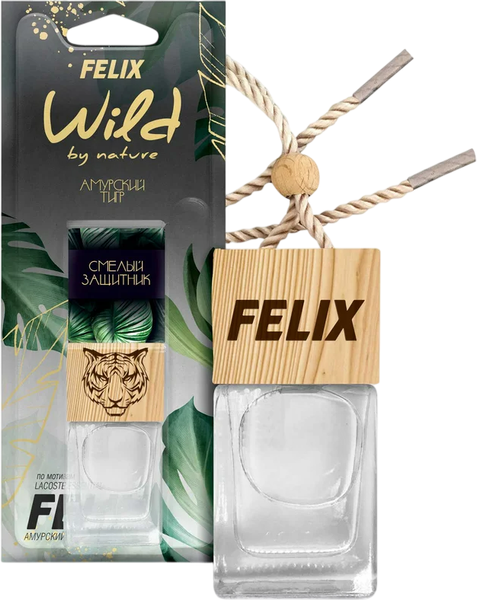 Ароматизатор автомобильный FELIX Wild by Nature Амурский тигр / 430110086 - фото