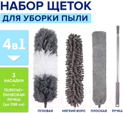 Щетка для пыли Laima Home / 608135