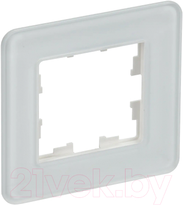 Рамка для выключателей и розеток IEK Brite BR-M12-G-41-K01 - фото