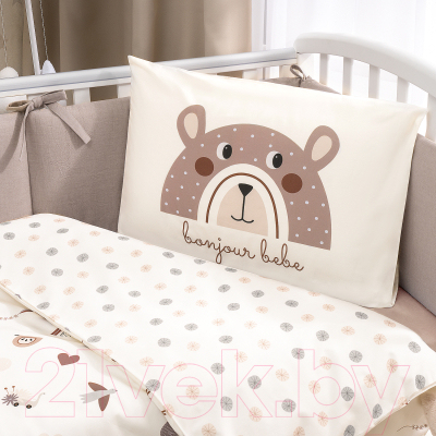 Комплект постельный для малышей Perina Bonjour Bebe / BB3-01.1