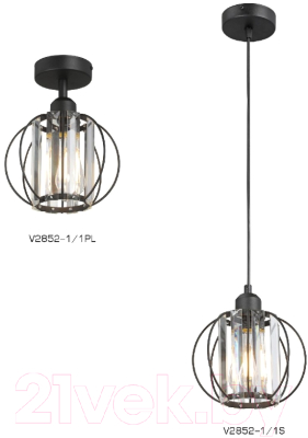 Потолочный светильник Vitaluce V2852-1/1PL