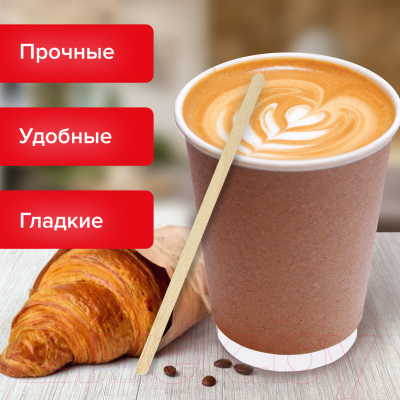 Набор размешивателей Laima Деревянный / 604705