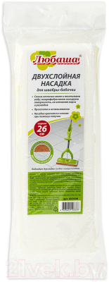 Моп для швабры Любаша Бабочка / 603608