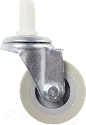 Колеса для уборочной тележки Brabix 50мм / 605379