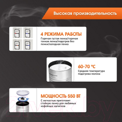 Вспениватель молока Zigmund & Shtain ZMF-450