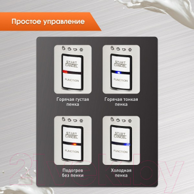 Вспениватель молока Zigmund & Shtain ZMF-450