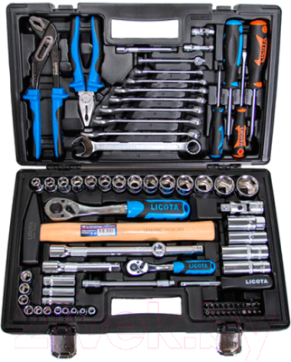 Универсальный набор инструментов Licota ALK-8016F - фото