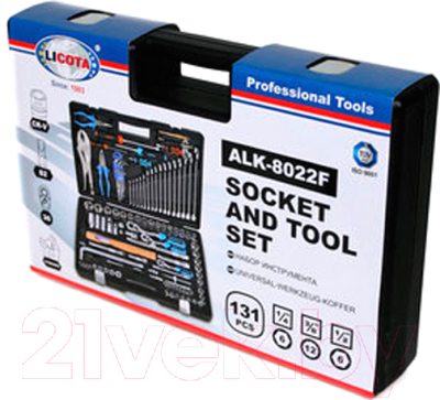 Универсальный набор инструментов Licota ALK-8022F