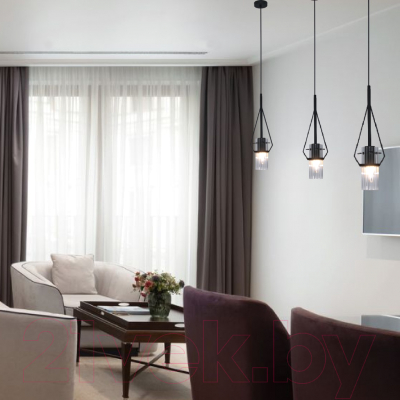 Потолочный светильник Элетех Вираж 211 НСБ 01-60-189 Е27 / 1005405276 (черный)