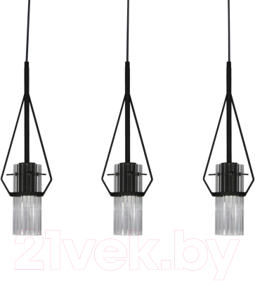 Потолочный светильник Элетех Вираж 231 НСБ 01-3x60-175 Е27 / 1005405278 (черный)