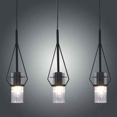 Потолочный светильник Элетех Вираж 231 НСБ 01-3x60-175 Е27 / 1005405278 (черный)