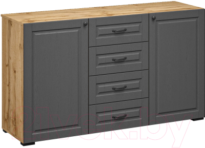 Тумба Империал Лацио Сканди 2д 4ящ - фото