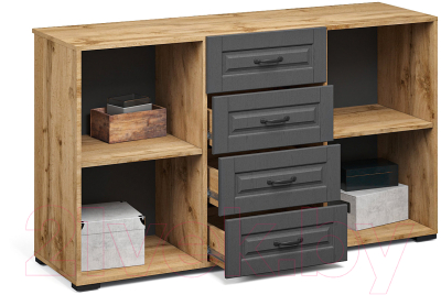 Тумба Империал Лацио Сканди 2д 4ящ