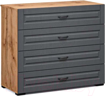 Комод Империал Лацио Сканди 4ящ - фото