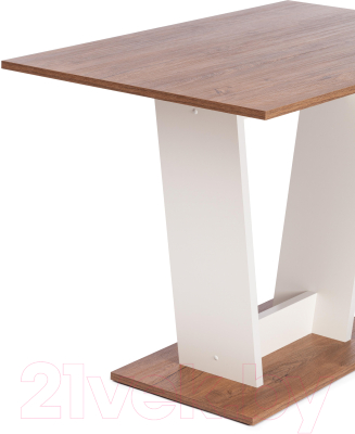 Обеденный стол Listvig Signal Tibi L 68.6x110x75 (дуб канзас/пепел)