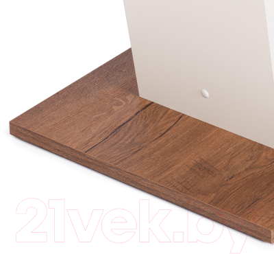 Обеденный стол Listvig Signal Tibi L 68.6x110x75 (дуб канзас/пепел)