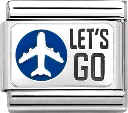 Звено для браслета NominatioN Самолет 330206/31 - фото