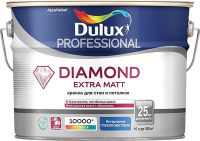 Краска Dulux Professional Diamond Extra Matt - фото