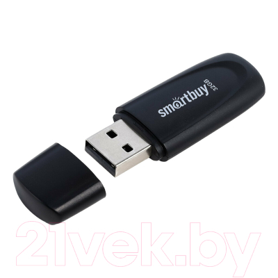 Usb flash накопитель SmartBuy Scout Black 32GB (SB032GB2SCK)