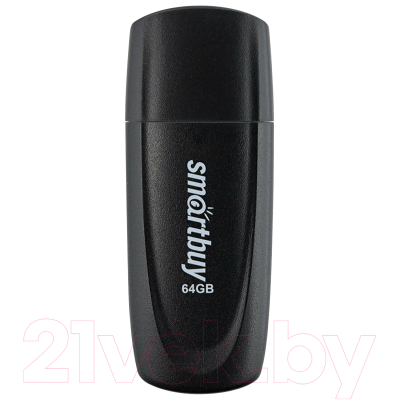 USB flash накопитель SmartBuy Scout Black 64GB (SB064GB2SCK)