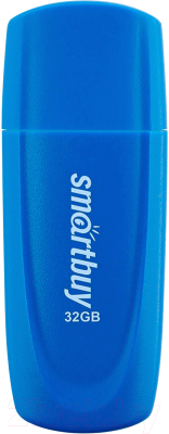 Usb flash накопитель SmartBuy Scout Blue 32GB (SB032GB2SCB) - фото