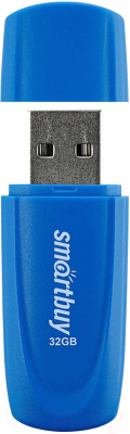 Usb flash накопитель SmartBuy Scout Blue 32GB (SB032GB2SCB)