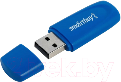 Usb flash накопитель SmartBuy Scout Blue 32GB (SB032GB2SCB)