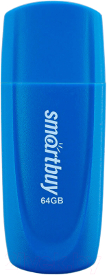Usb flash накопитель SmartBuy Scout Blue 64GB (SB064GB2SCB) - фото