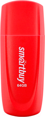 Usb flash накопитель SmartBuy Scout Red 64GB (SB064GB2SCR) - фото