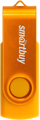 Usb flash накопитель SmartBuy Twist Yellow 64GB (SB064GB2TWY) - фото