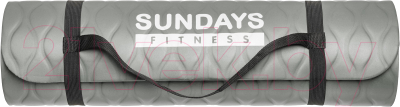 Коврик для йоги и фитнеса Sundays Fitness IR97505C