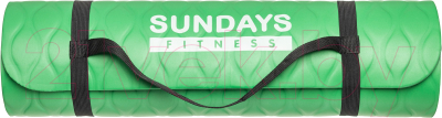 Коврик для йоги и фитнеса Sundays Fitness IR97505C