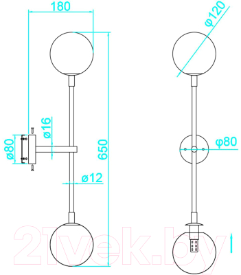 Бра ST Luce SL1506.201.02