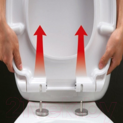 Сиденье для унитаза АВН SD 16m (с микролифтом)