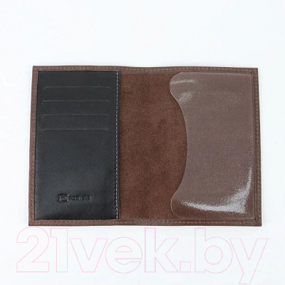 Обложка на паспорт Poshete 604-117K/NPK-BWB